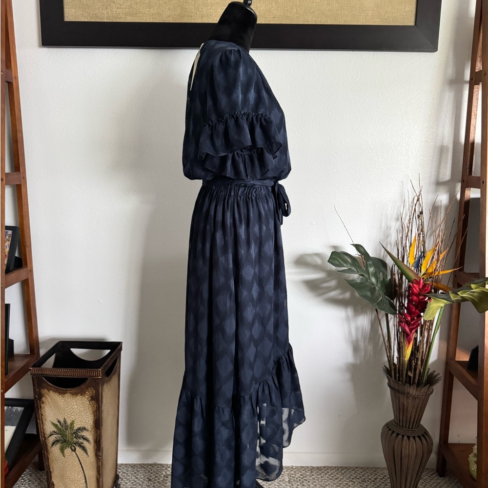 Ramy Brook Asya Maxi Dress NWT $545  in Navy Medium Retail $545 - Picture 3 of 9